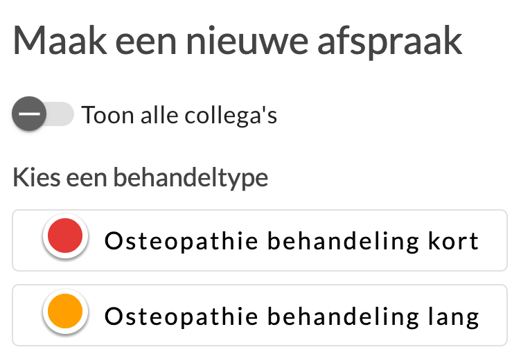 Behandeltype